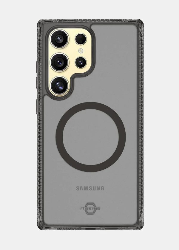 Samsung S25 Ultra MagSafe Cover Itskins Hybrid Vapor - Smoke