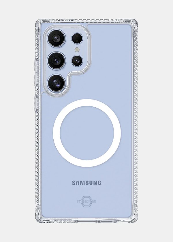 Samsung S25 Ultra MagSafe Cover Itskins Hybrid Clear