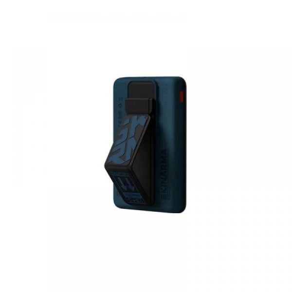 Skinarma Magnetic Powerbank 5000 mAh 20W Usb-C Pd With Smart Grip Stand - Blue - Tashqila