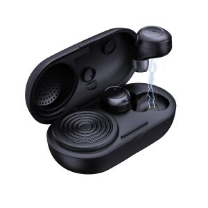 iWalk Amour Air Shell 2 In 1 True Wireless Stereo Bluetooth Earbuds & Speaker - Black - Tashqila