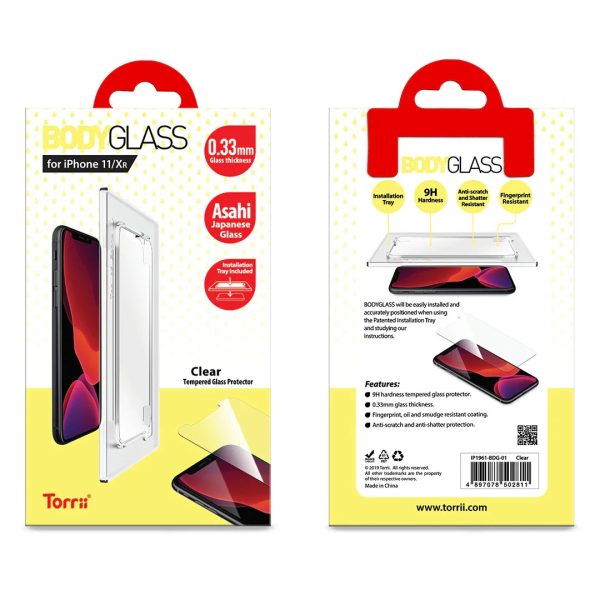 Torrii Bodyglass For iPhone 11 - Clear - Tashqila