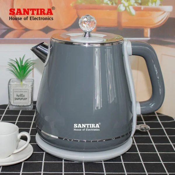 Santira 1.8L Electric Kettle - Gray - Tashqila
