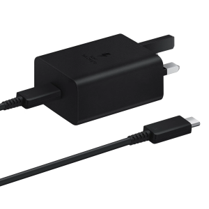 Samsung 45W Power Adapter With USB C TO C Cable - Black
