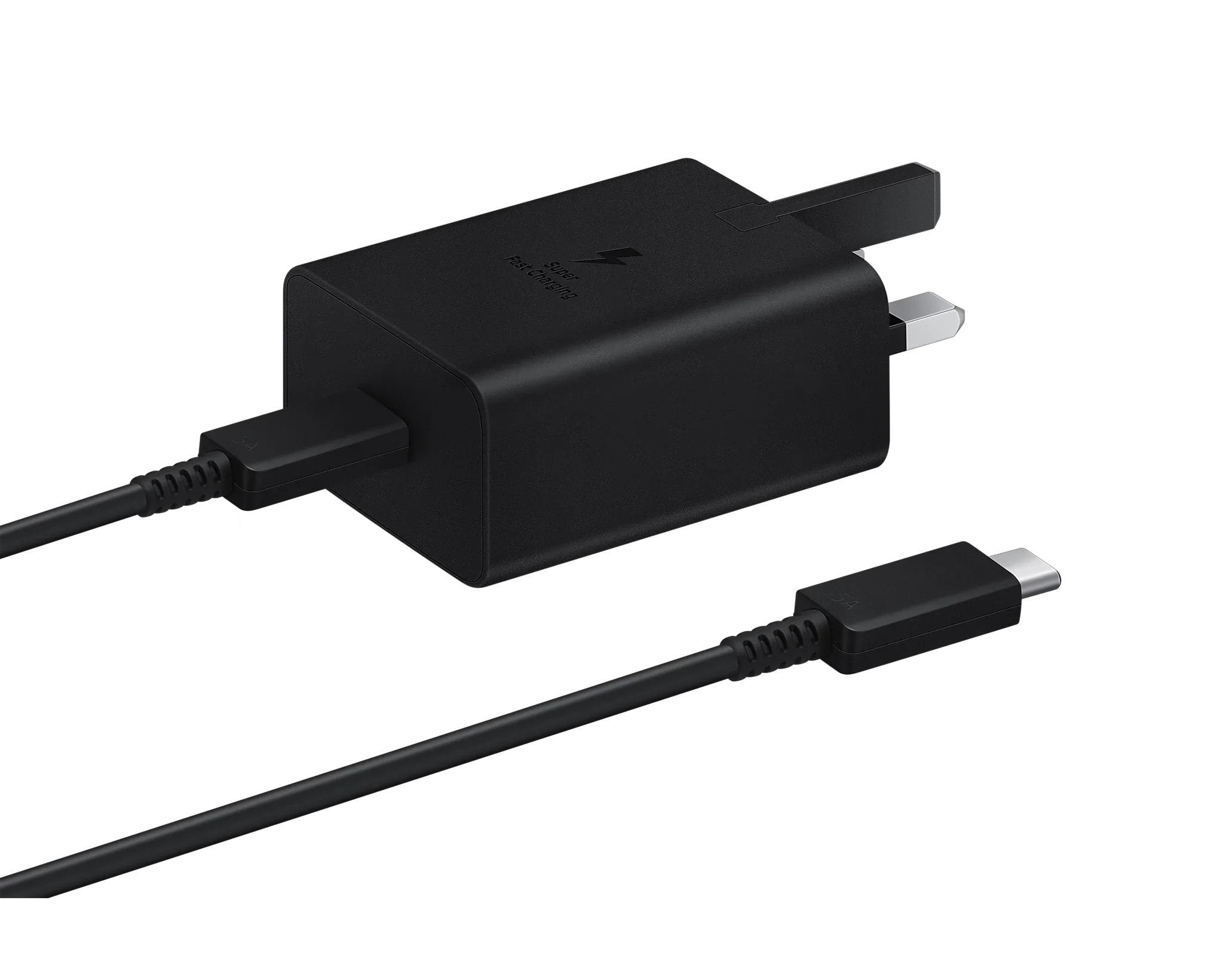 Samsung 45W Power Adapter With USB C TO C Cable - Black