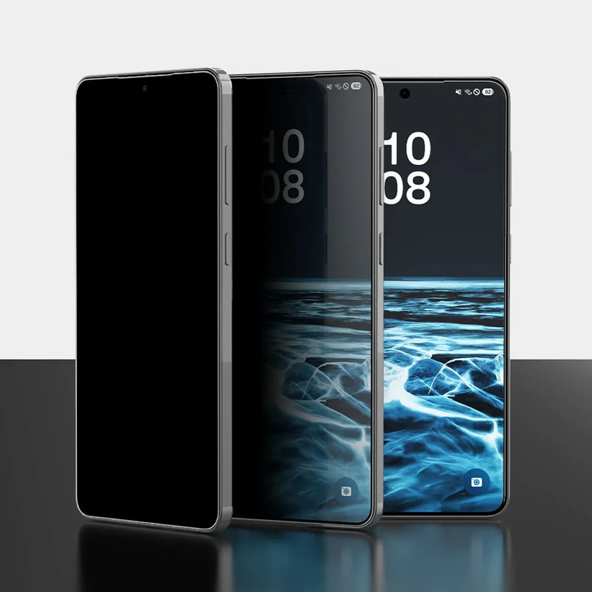 Samsung S25 Edge Araree Core Glass Screen Protector - Privacy Black