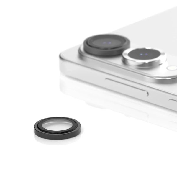 Samsung S25 Edge Araree Metal Ring Camera Lens - Clear
