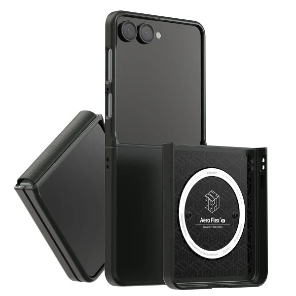 Samsung Z Flip7 Araree Aero Flex Magsafe Case - Black