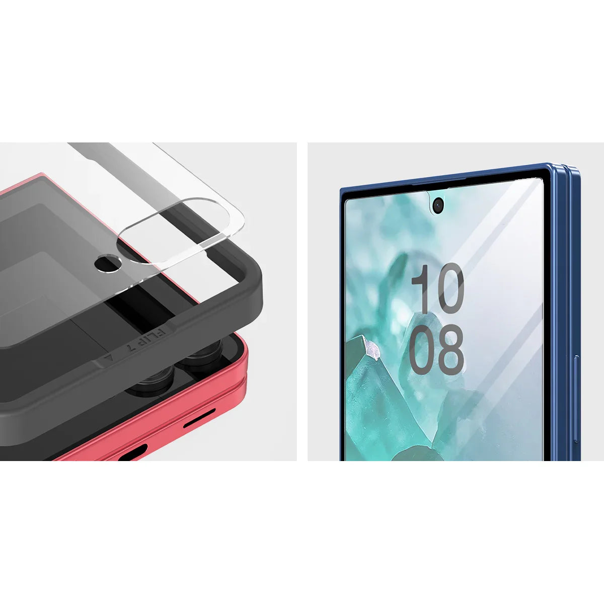 Samsung Z Flip7 Araree Core Front Screen Glass - Clear