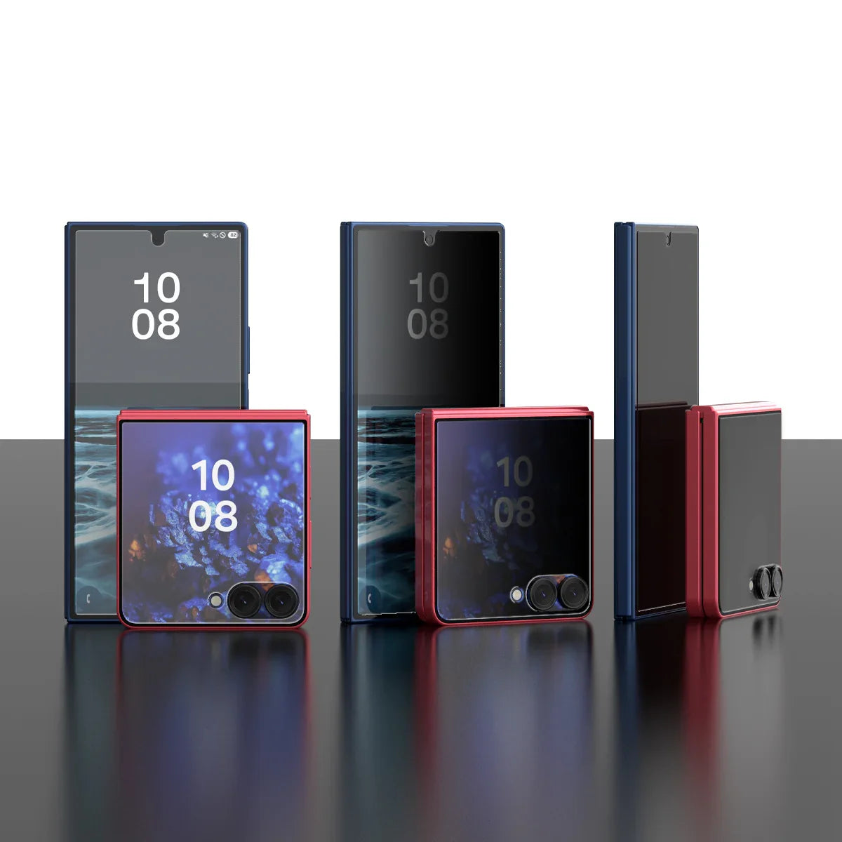 Samsung Z Fold7 Araree Core Front Screen Protector Glass - Privacy (2Pcs)