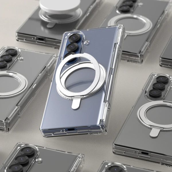 Samsung Z Fold7 Araree Nukin 360 Magsafe Stand Case - Clear
