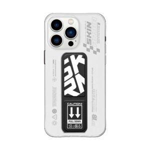 SkinArma Apex iPhone 15 Pro Grip-Stand Cover - Black - Tashqila