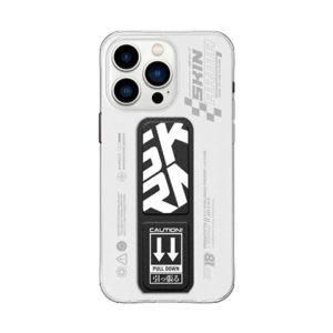 SkinArma Apex iPhone 15 Pro Max Grip-Stand Cover - Black - Tashqila