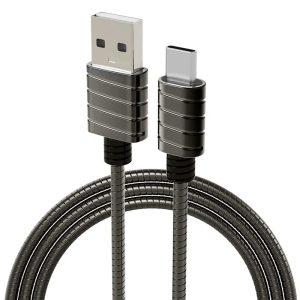 iWalk Metallic Type C Cable - 1Mtr - Gray - Tashqila