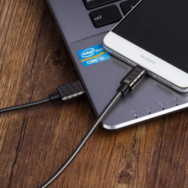 iWalk Metallic Type C Cable - 1Mtr - Gray - Tashqila