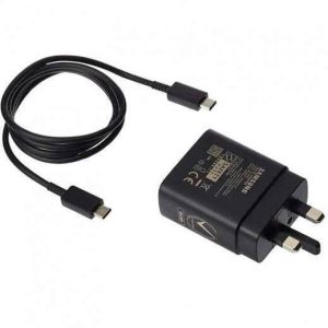 Samsung 25W Power Adapter With USB C TO C Cable - Black
