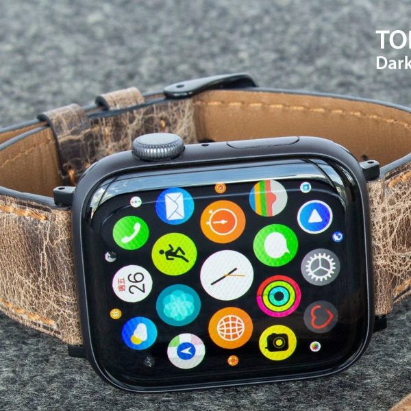 Torrii Watch 40/41/42 Mm Strap - Dark Brown Leather - Tashqila
