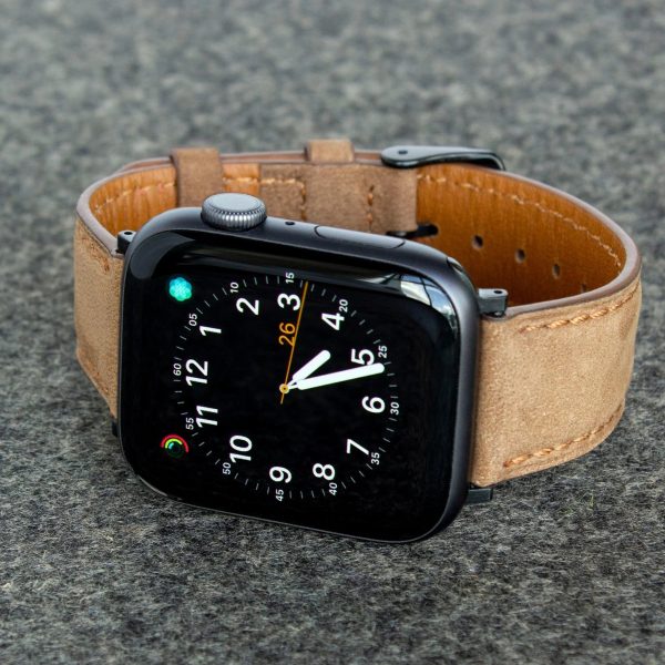 Torrii Watch 40/41/42 Mm Strap - Desert Brown Leather - Tashqila