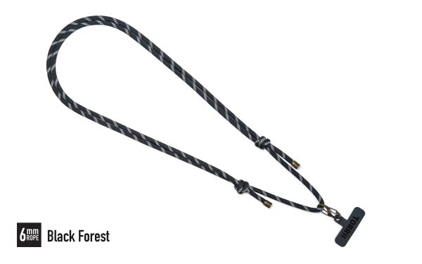 Torrii Knotty 6Mm Rope – Black Forest - Tashqila