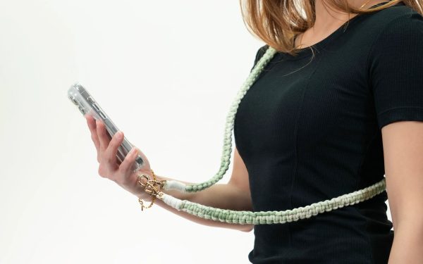 Torrii Knotty Braided Crossbody Strap – Green - Tashqila