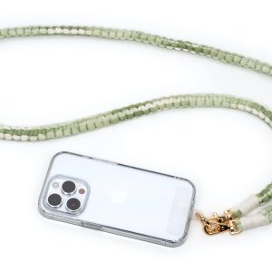 Torrii Knotty Braided Crossbody Strap – Green - Tashqila