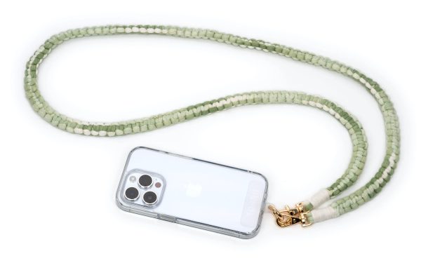 Torrii Knotty Braided Crossbody Strap – Green - Tashqila