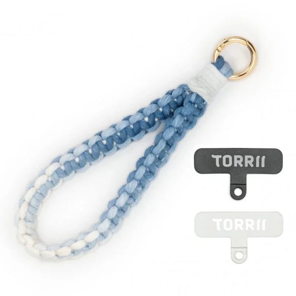 Torrii Knotty Braided Wrist Strap – Blue - Tashqila