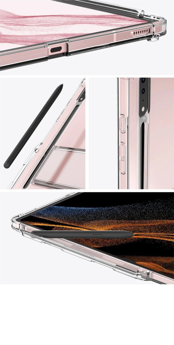 Araree Flexield Sp Case For Samsung Tab S8 Ultra - Clear - Tashqila