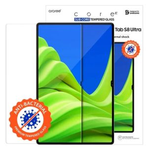 Araree Sub Core Glass For Samsung Tab S8 Ultra / S9 Ultra- Clear - Tashqila