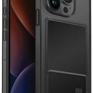 Uniq Hybrid iPhone 15 Pro Max Air Fender ID Cover - Smoked (Grey Tinted) - Tashqila