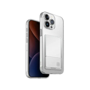 Uniq hybrid iPhone 15 Pro Max Airfender Cover - Transparent - Tashqila