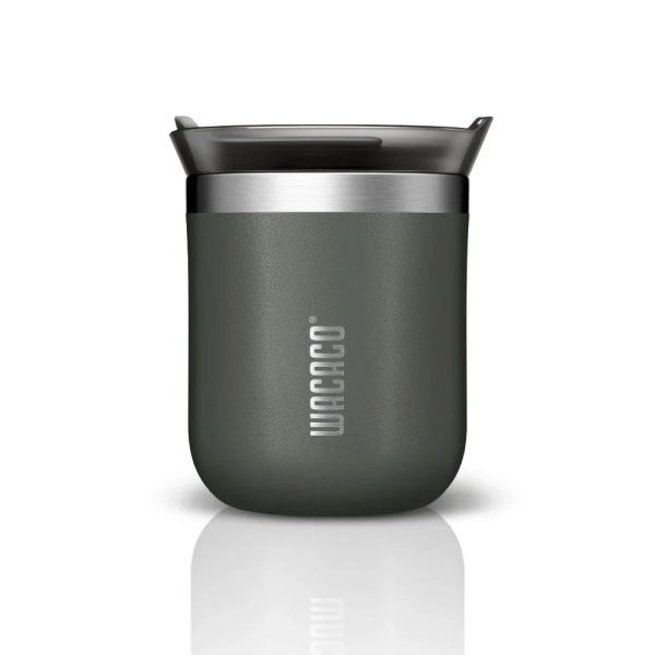 WACACO 180ml Octaroma Vacuum Insulated Mug - Grey - Tashqila