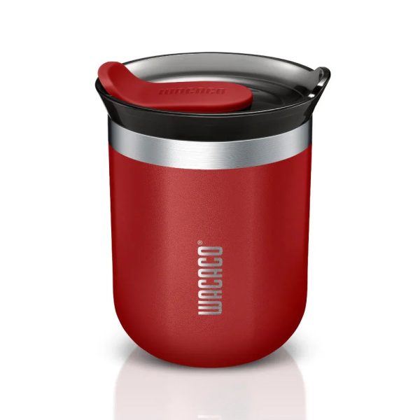 WACACO 180ml Octaroma Vacuum Insulated Mug - Red - Tashqila