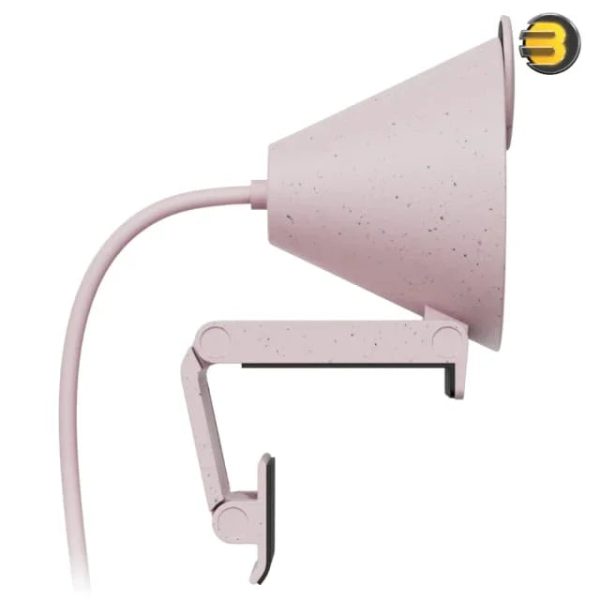 Logitech Brio 300 1080p USB-C Webcam with Privacy Shutter - Rose - Tashqila