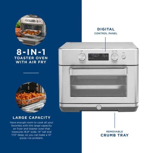 General Electric GE Air Fry Toaster Oven - Digital - Tashqila