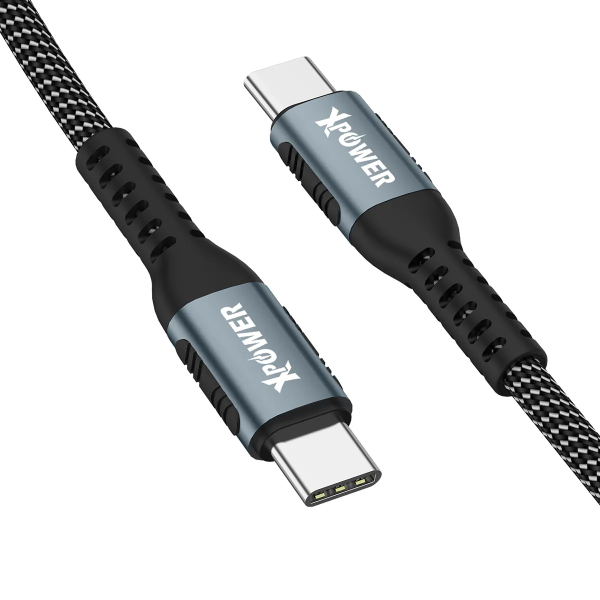 XPower 240W 1M Type-C to Type-C Sync & Charge Cable - Image 3