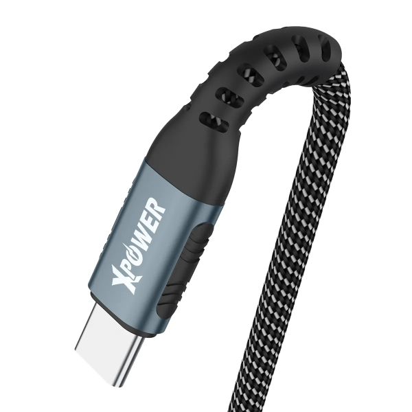 XPower 240W 1M Type-C to Type-C Sync & Charge Cable - Image 2