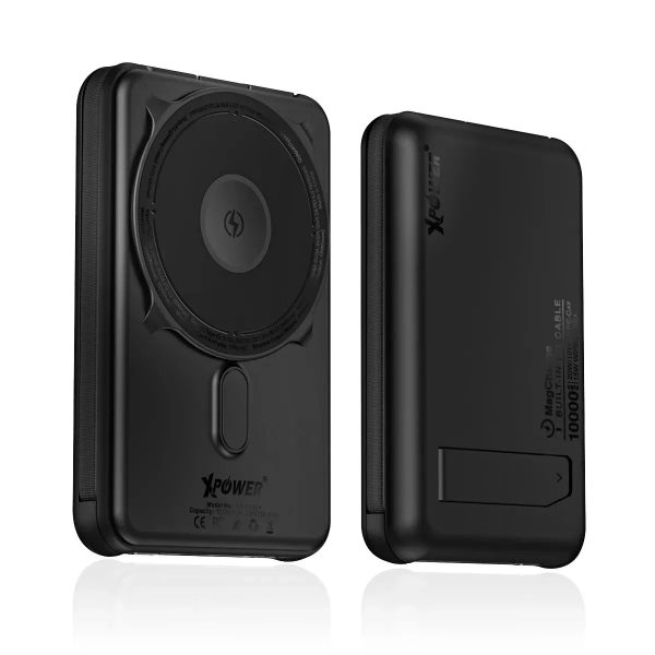 Xpower M10C 10000mAh 20W Wireless Power Bank - Black - Tashqila