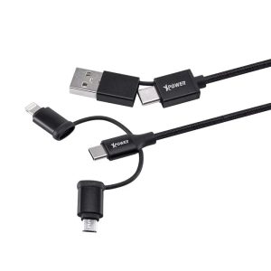 XPower 60W 6in1 Cable - Black - Tashqila