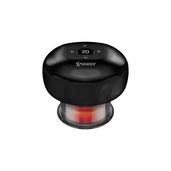 XPower CP1 3 In1 Therapy Cupping Massager - Black - Tashqila
