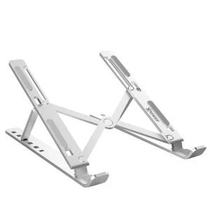 XPower Foldable Laptop Stand - Silver - Tashqila