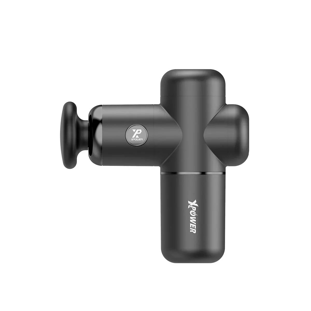 XPower MG3 Mini Massage Gun with 4 Massage Head - Grey - Tashqila