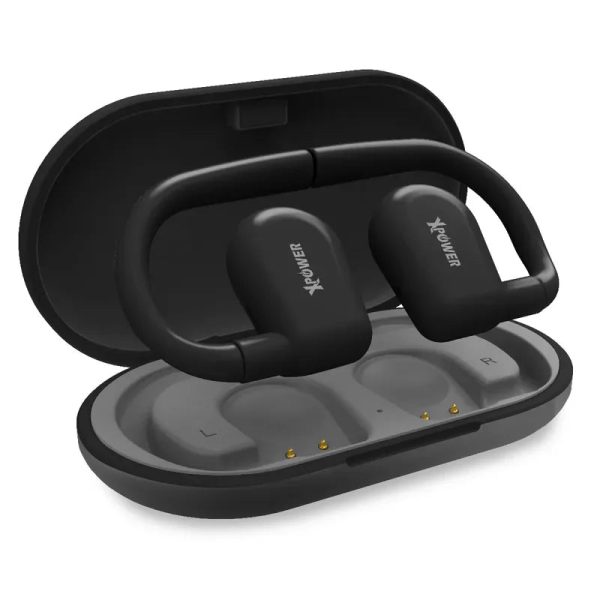 XPower Open Ear Bluetooth 5.4 Earphones - Black - Tashqila