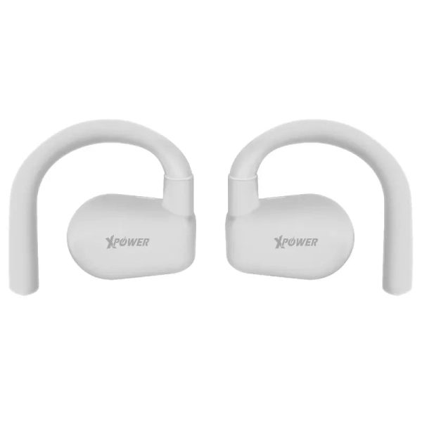 XPower Open Ear Bluetooth 5.4 Earphones - White - Tashqila