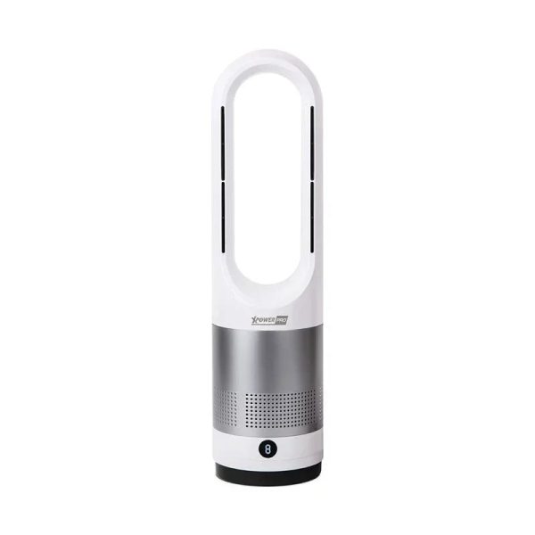 XPower Pro BF01 Hot & Cool Bladeless Fan - Silver - Tashqila