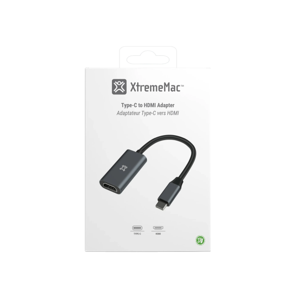 XtremeMac Type-C To HDMI Adapter - Gray