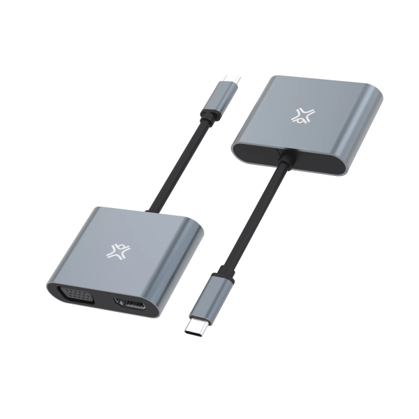 XtremeMac Type-C To HDMI & Vga Adapter - Tashqila