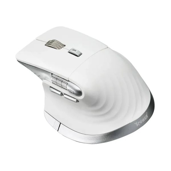 Xpower Ceres Performance Wireless Mouse - White - Tashqila