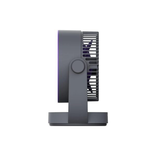 Xpower F17 Portable Desktop Circulation Fan - Grey - Tashqila