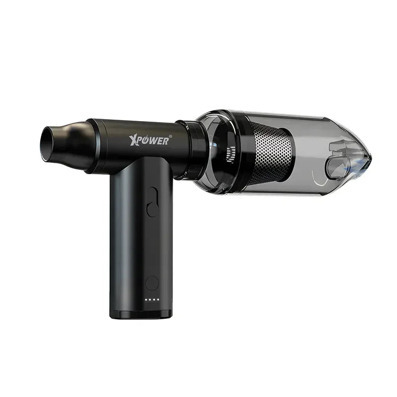 Xpower Mini Wireless Vacuum Cleaner + Air Blower Storm 4 In 1 - Black - Tashqila