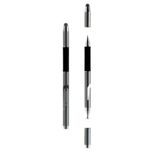 XtremeMac 3-in-1 Aluminum Stylus Pencil - Silver - Tashqila